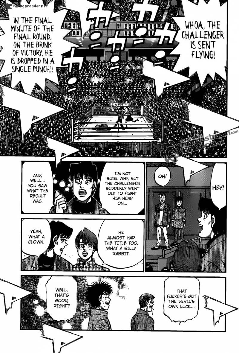 Hajime no Ippo: Fighting Spirit, Chapter 942 image 17